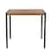 Flash Furniture 35" Square Patio Table with Faux Teak Slatted Top XU-DG-UH8100-GG - alternate 2